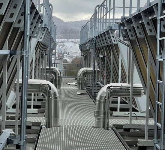 Picture of Drycoolers on a roof