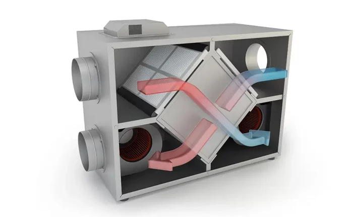 Picture of heat recovery unit